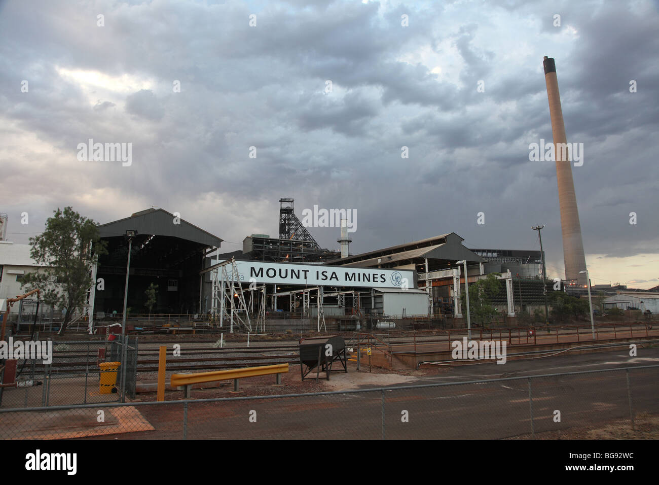 Mt Isa mines-Mt Isa-QLD-Australia Stock Photo