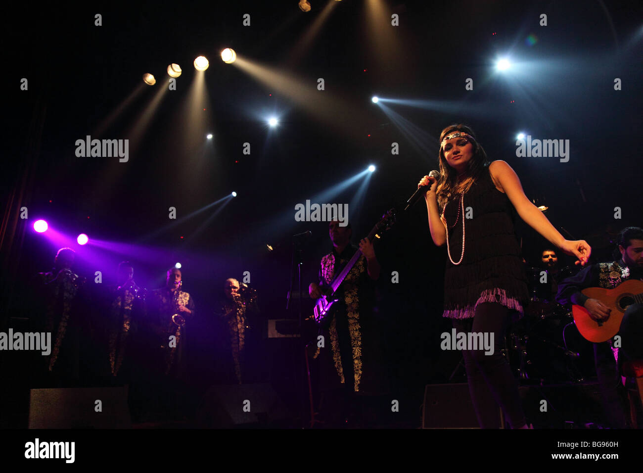 Music hall Beirut Lebanon traditional dance Stock Photo Alamy