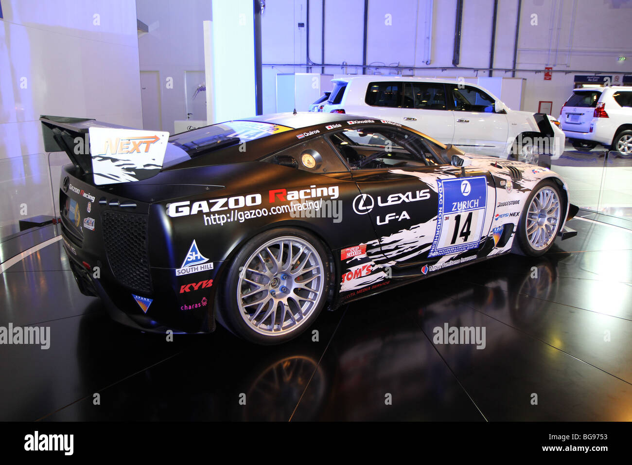 Lexus LF-A Racing version Stock Photo