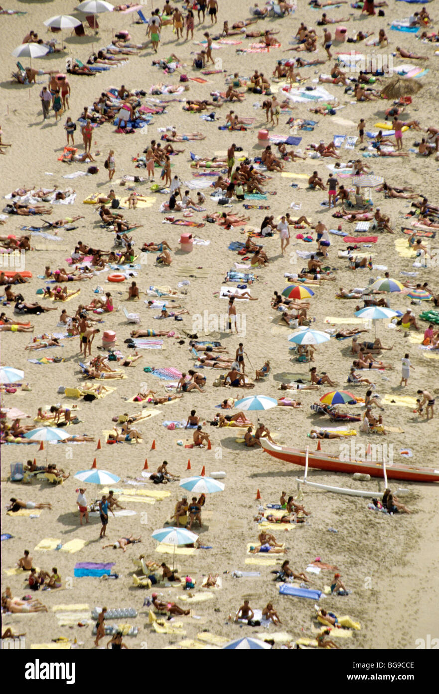 People on the beach Stock Photo - Alamy