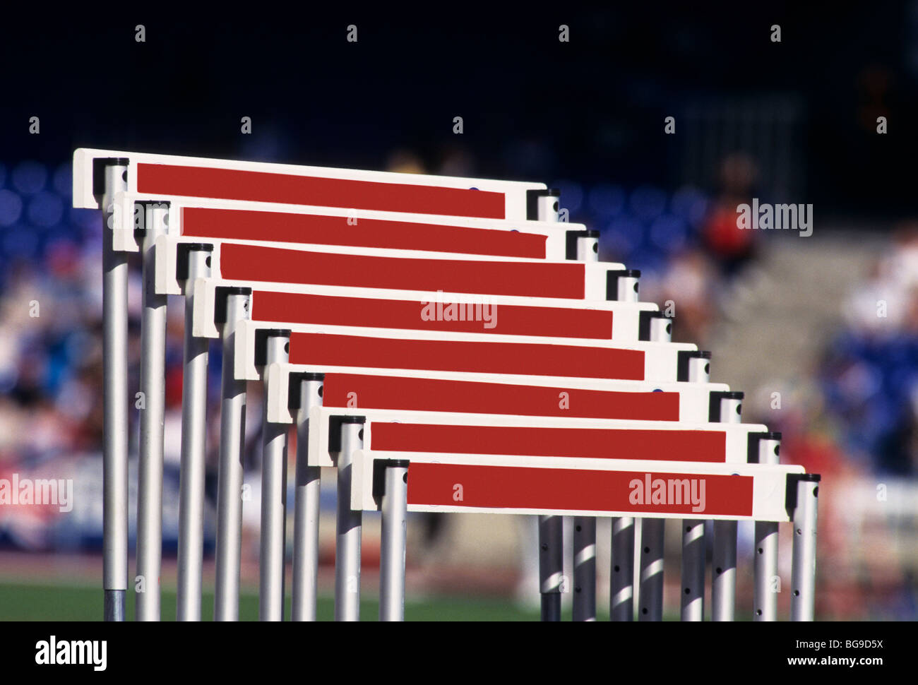 Hurdles equipment hires stock photography and images Alamy