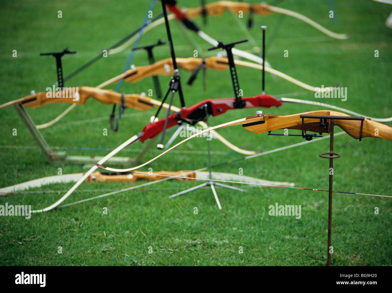 Archery target colours hi-res stock photography and images - Alamy