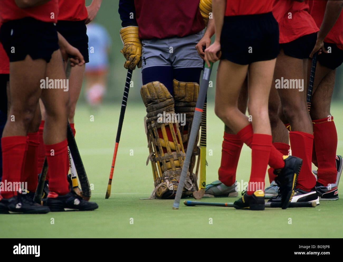 Mens field hockey team Stock Photo Alamy