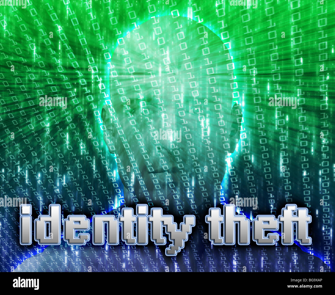 Cyber Crime Online Fraud Identity Theft Illustration Stock Photo - Alamy