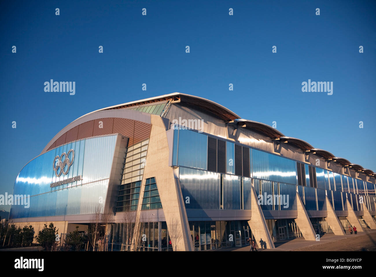 Richmond Olympic Oval, Richmond, British Columbia, Canada Stock Photo