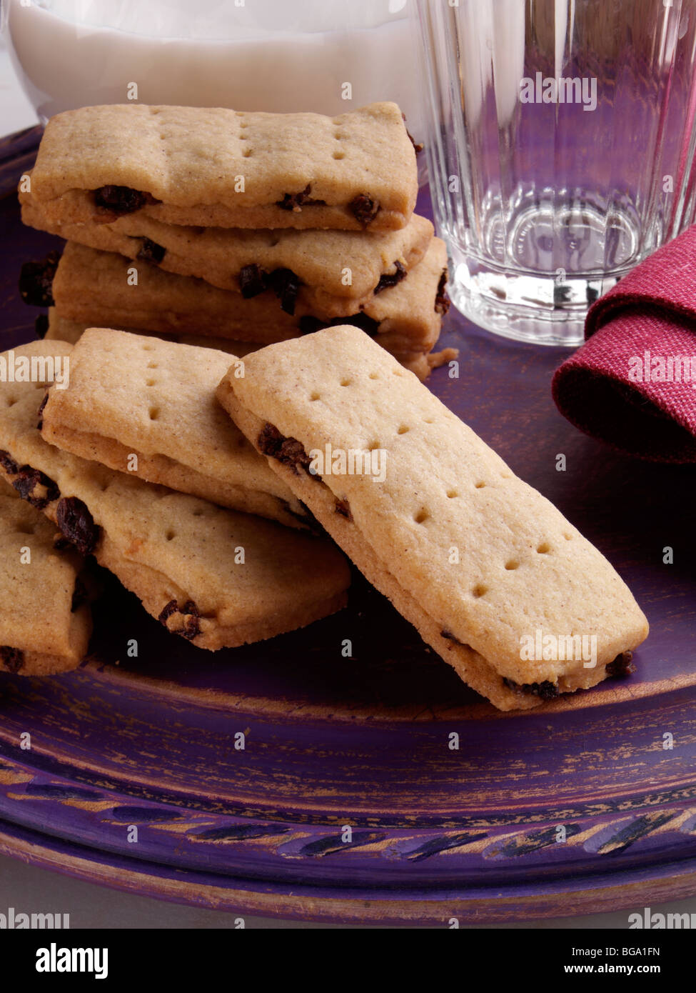 Spiced fruit cookies vegetarian biscuits Stock Photo Alamy