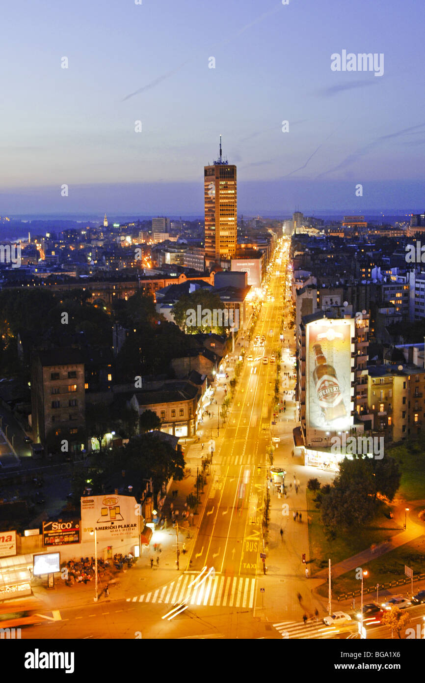 Beograd, city center Stock Photo - Alamy