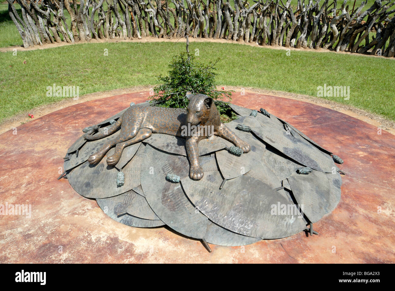 Zulu War Memorial Rorkes Drift South Africa Stock Photo Alamy