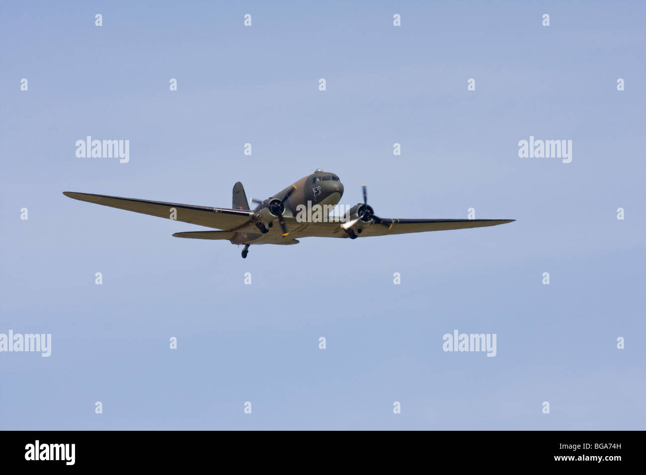 RAF Battle of Britain Memorial Flight Dakota ZA947 Stock Photo - Alamy