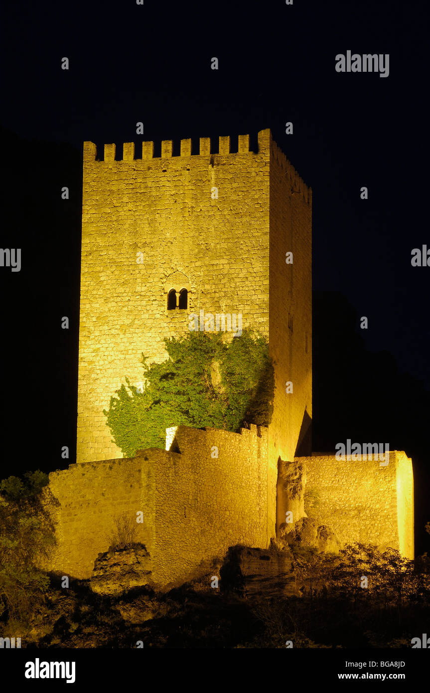 Yedra Castle in Cazorla Village. Sierra de Cazorla Segura y Las Villas Natural Park. Jaén province. Andalusia. Spain Stock Photo