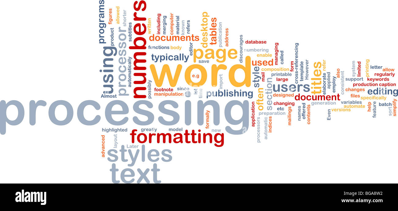 Word processing