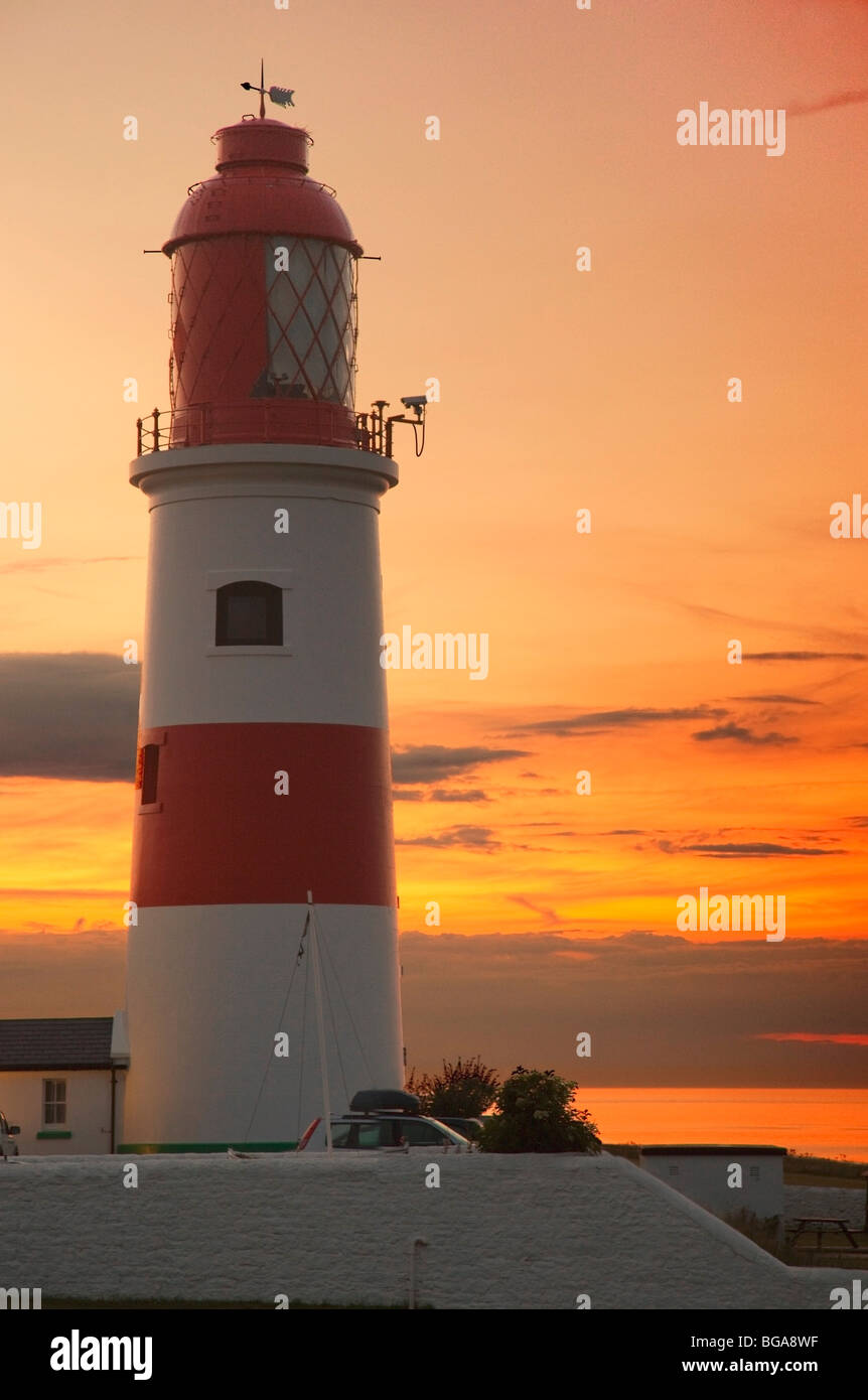 Lighthouse; Whitburn, Tyne and Wear, England Stock Photo Alamy
