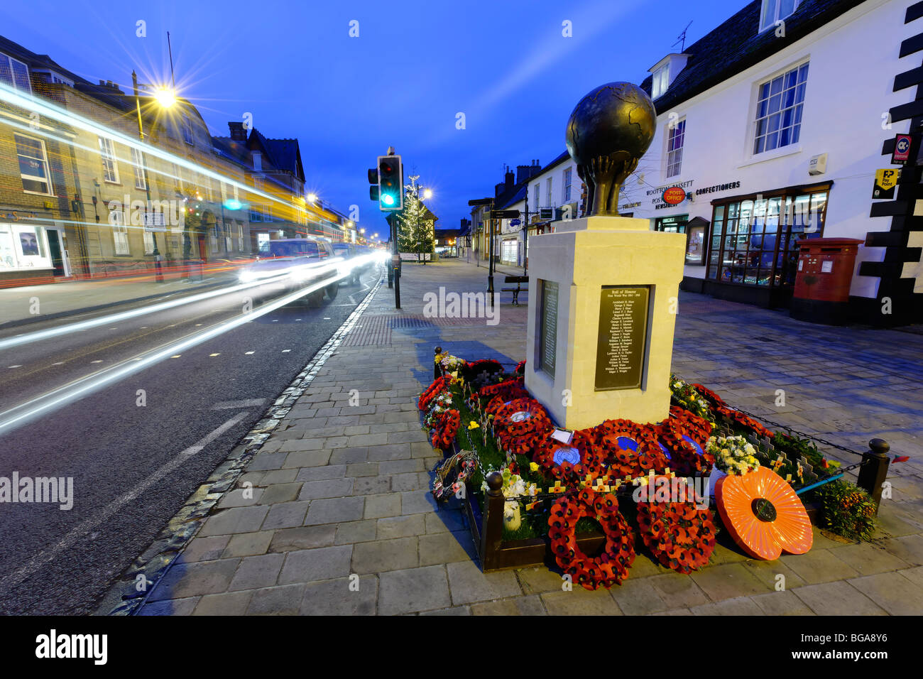 Royal Wootton Bassett High Street Stock Photo Alamy