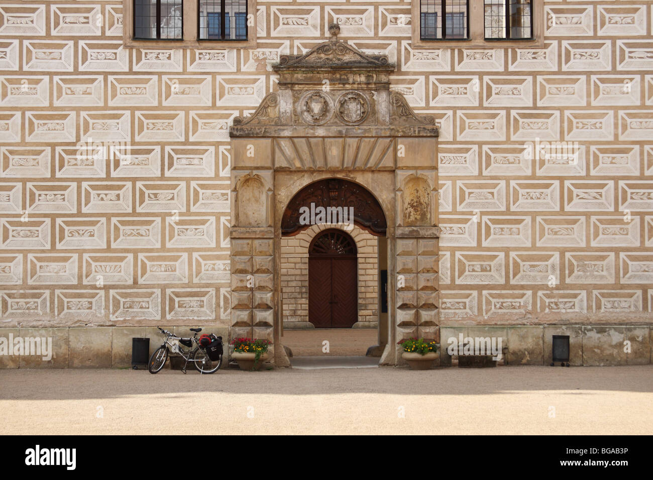 Renaissance palace Litomysl, Czech Republic. Stock Photo