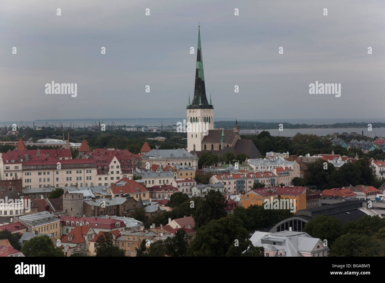Europe. Baltic States. Estonia. Tallinn. Stock Photo