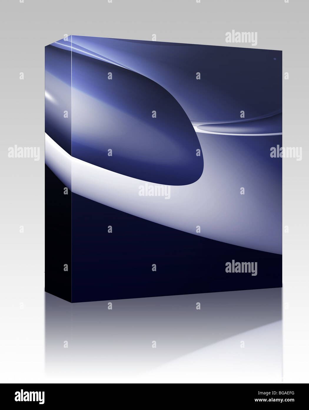 Software package box Abstract wallpaper background illustration of ...