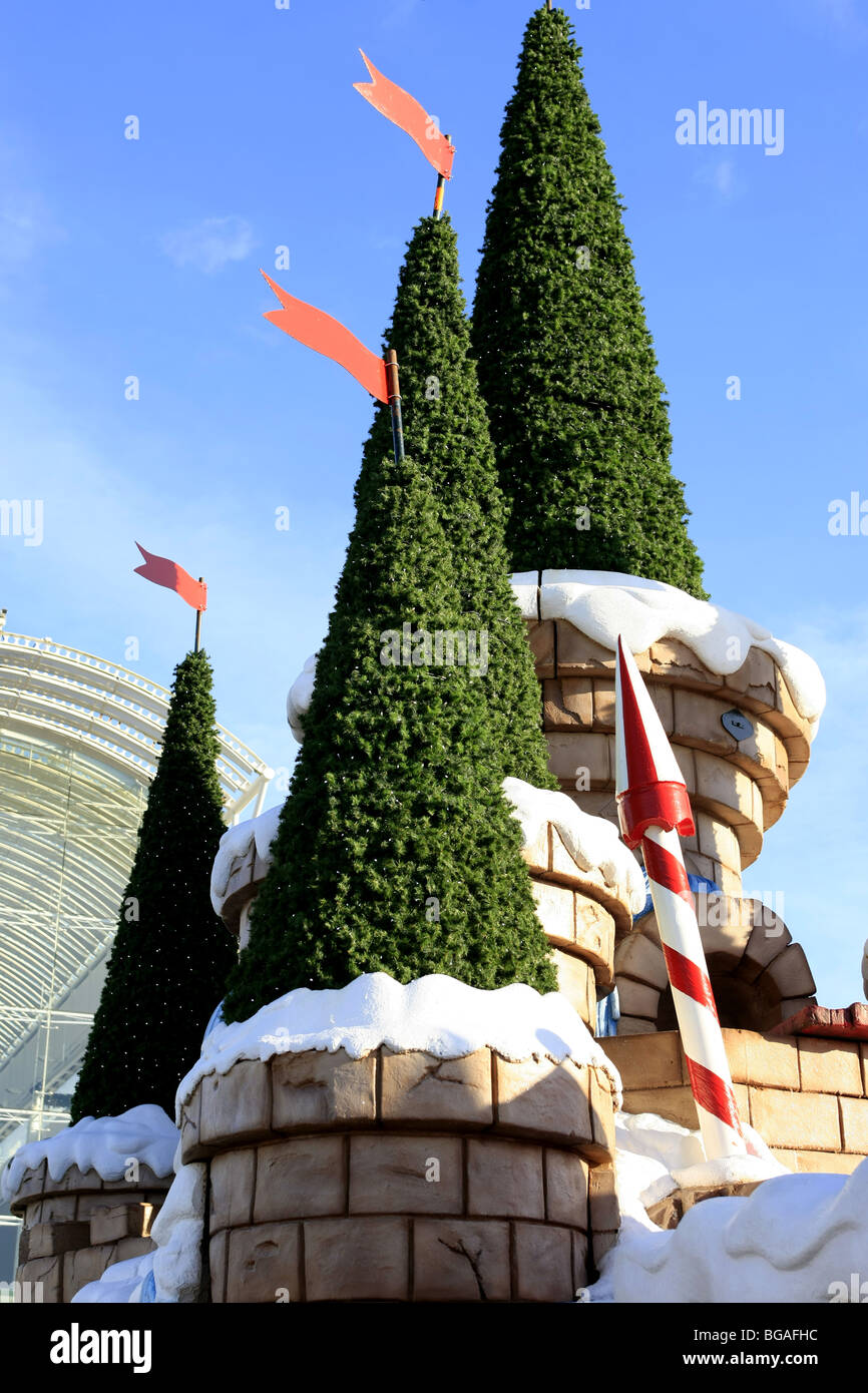 The Christmas Wonderland at Cribbs Causeway Shopping Mall Bristol