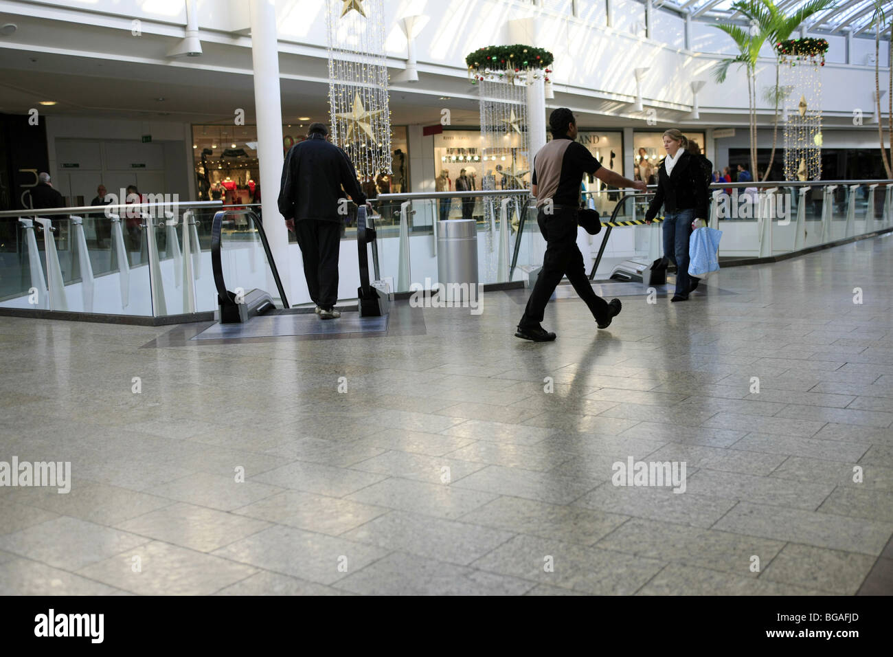 Inside the Cribbs Causeway Shopping Mall near Bristol England Stock