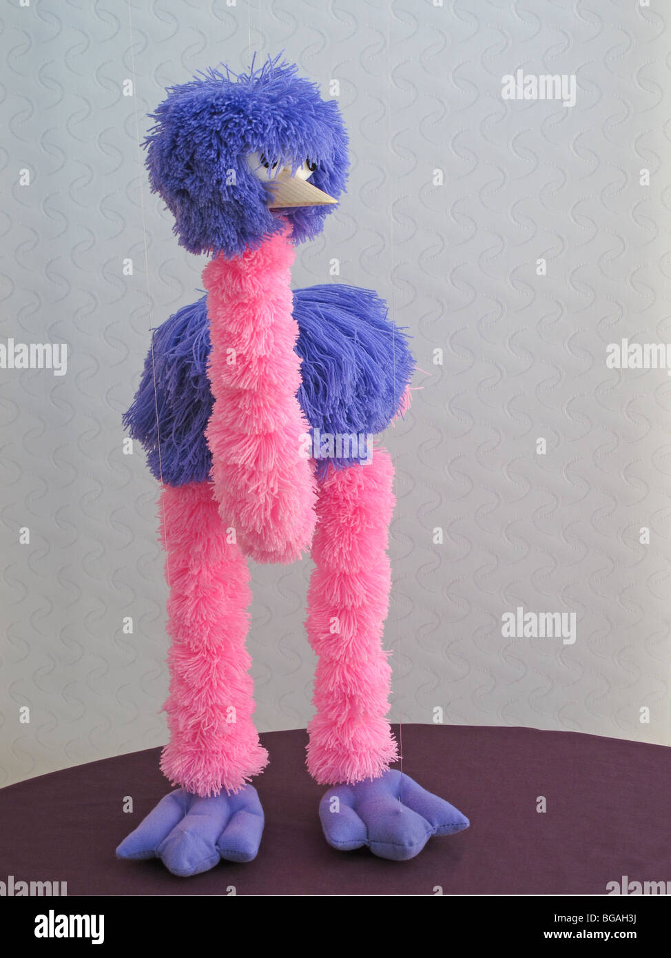 Emu String Puppet Stock Photo