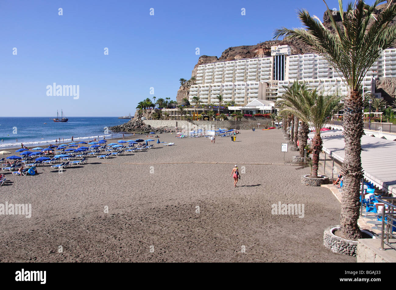 Beach Resort View Playa Taurito Mogan Municipality Gran Canaria