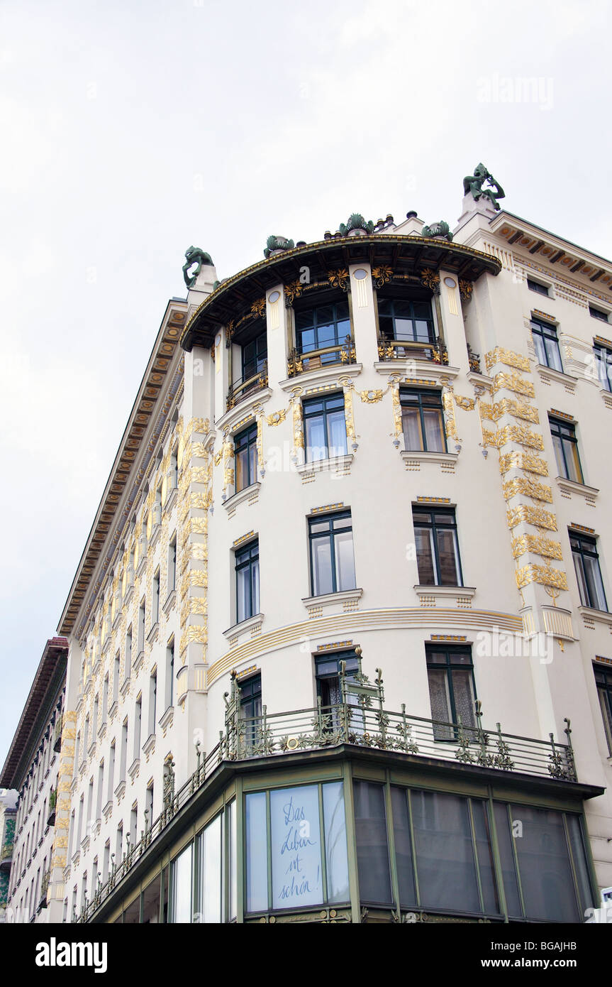 Medallion House, Vienna, Austria Stock Photo Alamy