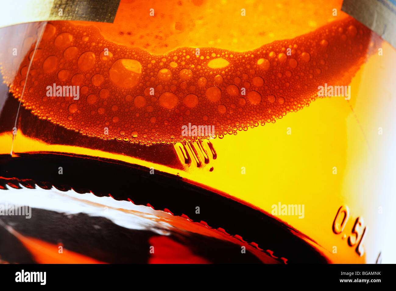 Beer glass bottom hires stock photography and images Alamy