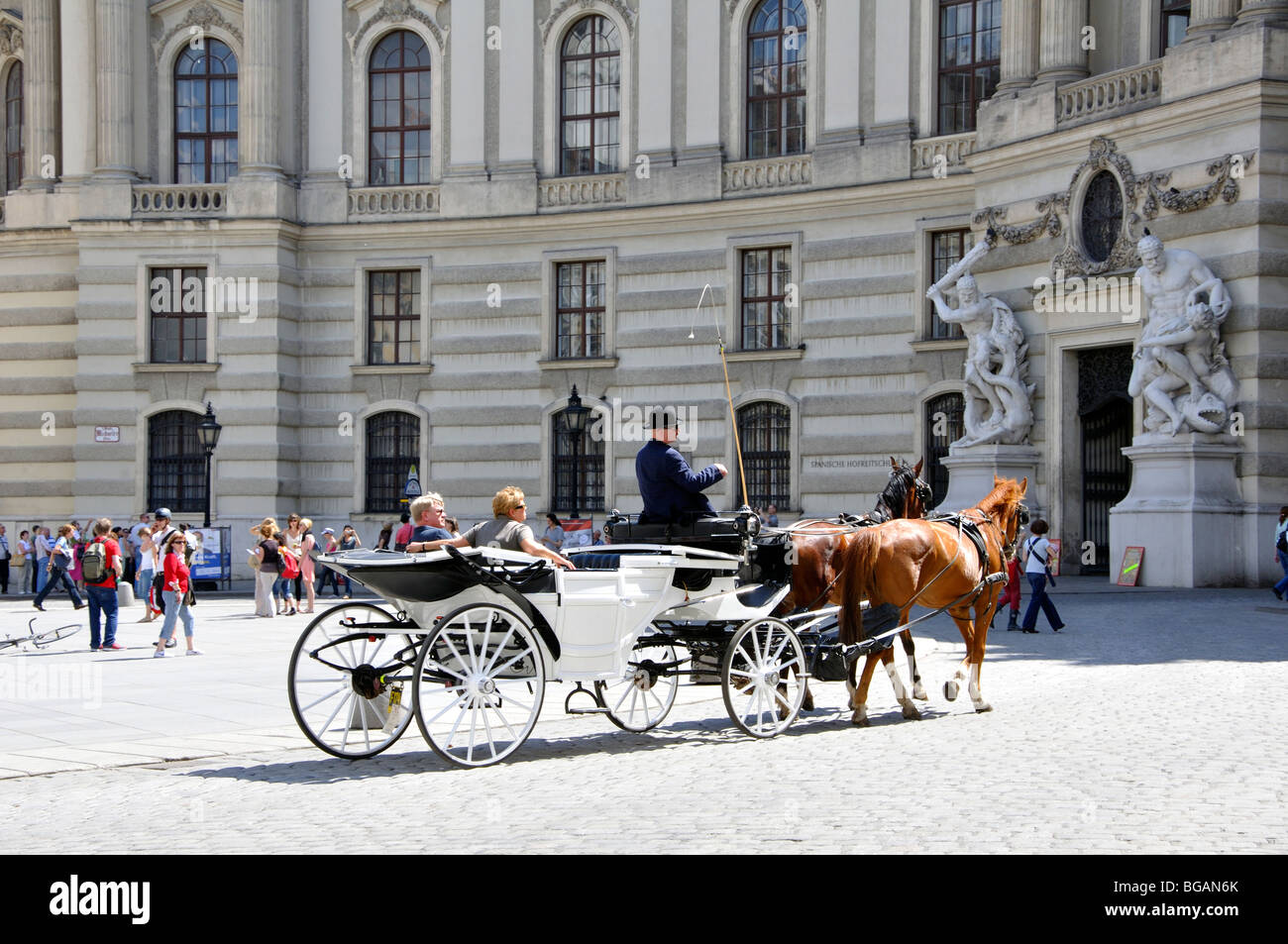 Hofburg Imperial Palace, Vienna, Austria Stock Photo