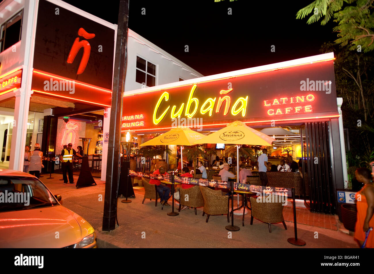 Night clubs along Durban