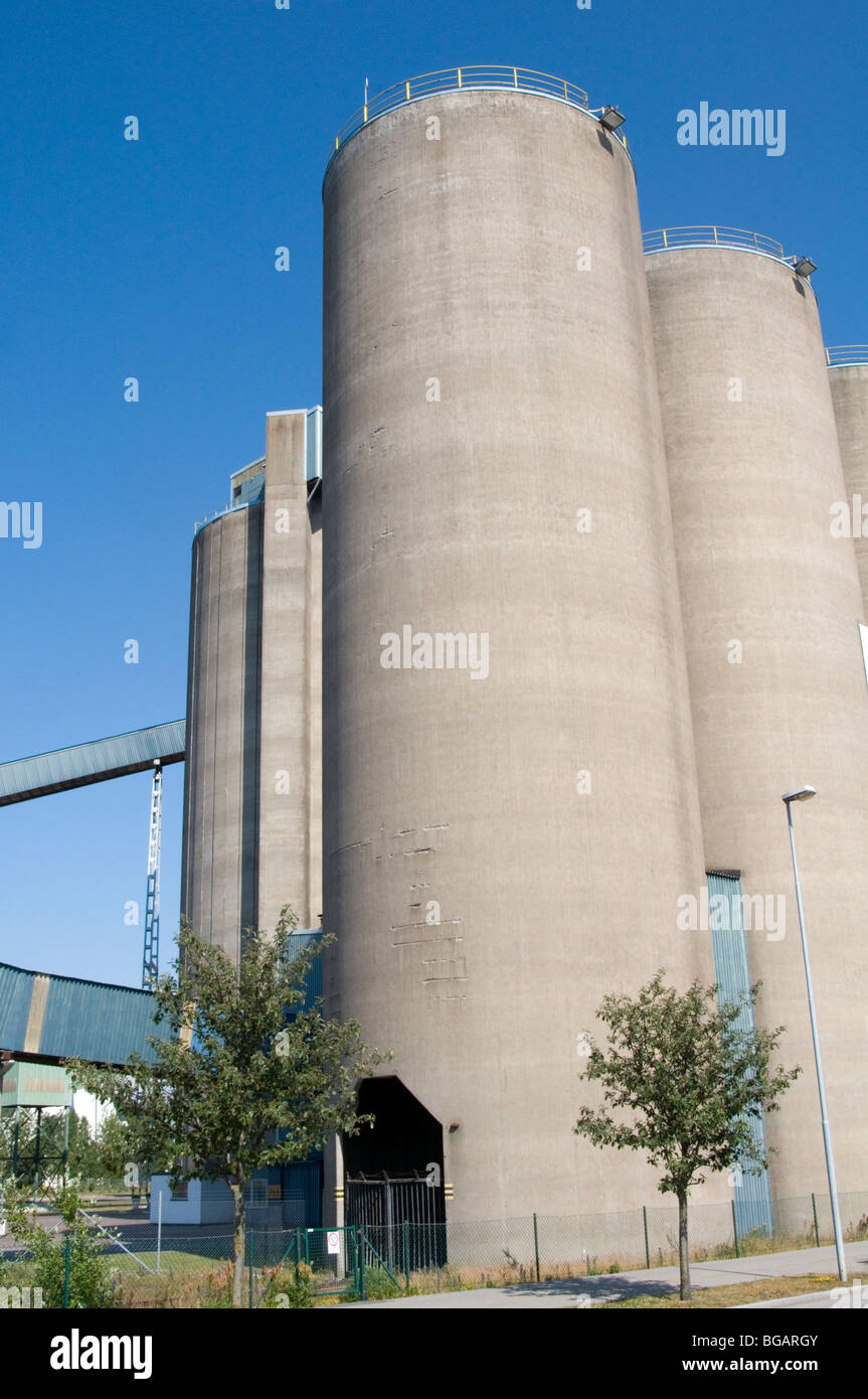 cement silo factory silos storage production site ugly building tower