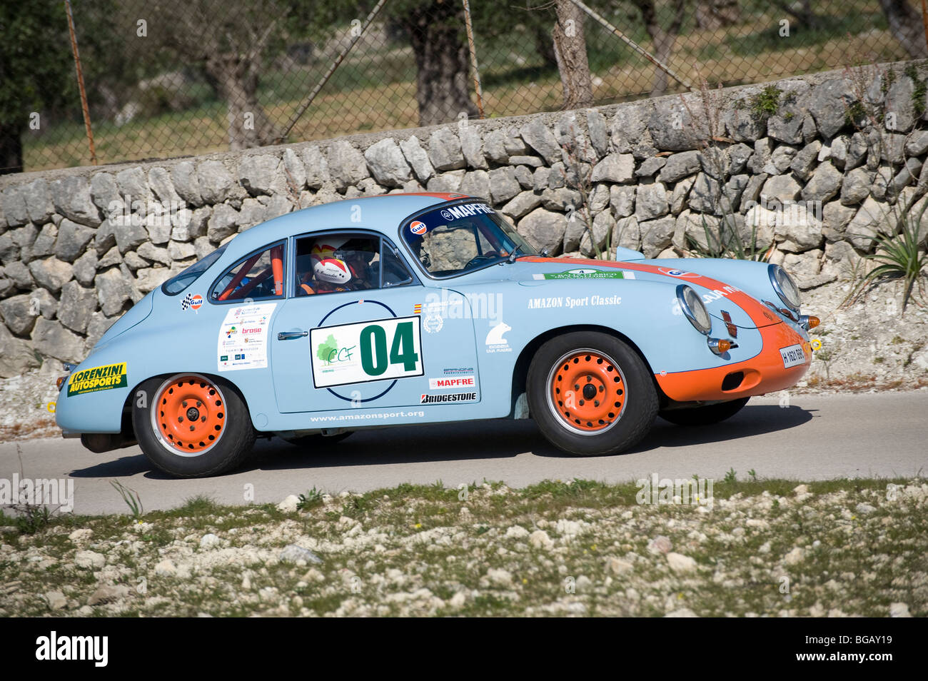 Porsche 356 blue hi-res stock photography and images - Alamy