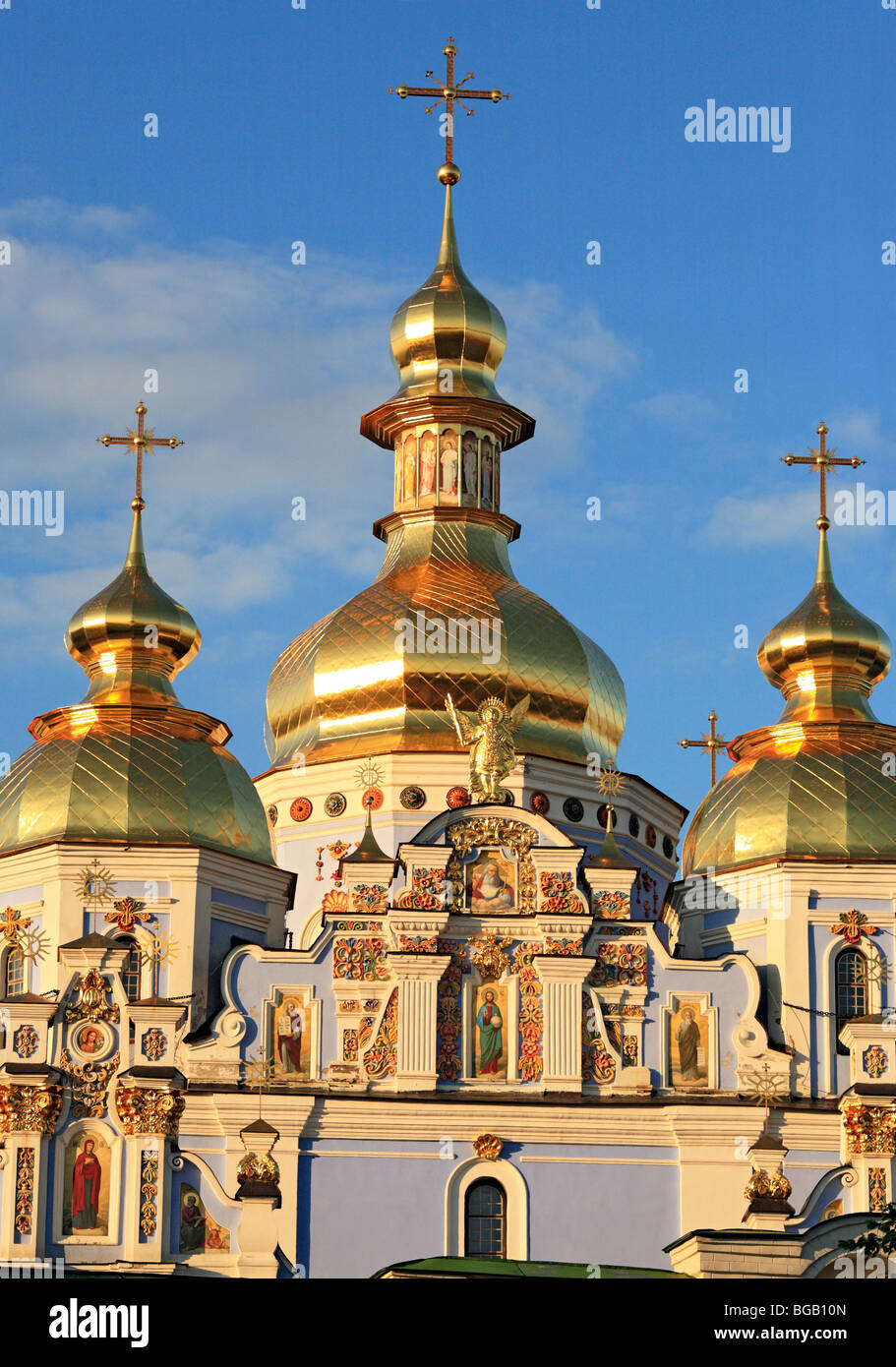 Cathedral of St. Michael, St. Michael's Golden-Domed monastery, Kiev, Ukraine Stock Photo