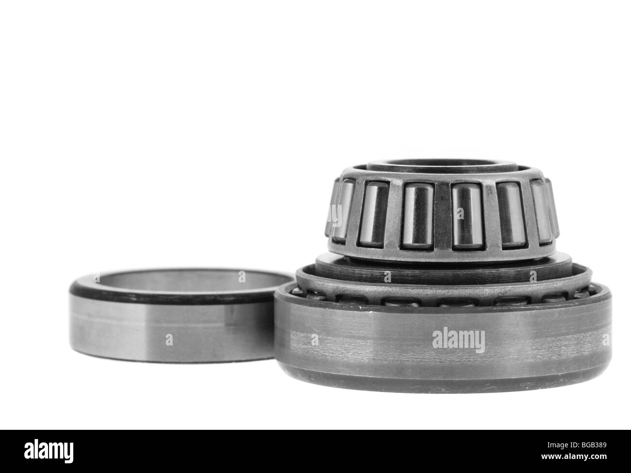 The bearing. Details rotor the bearing heavy mechanical engineering