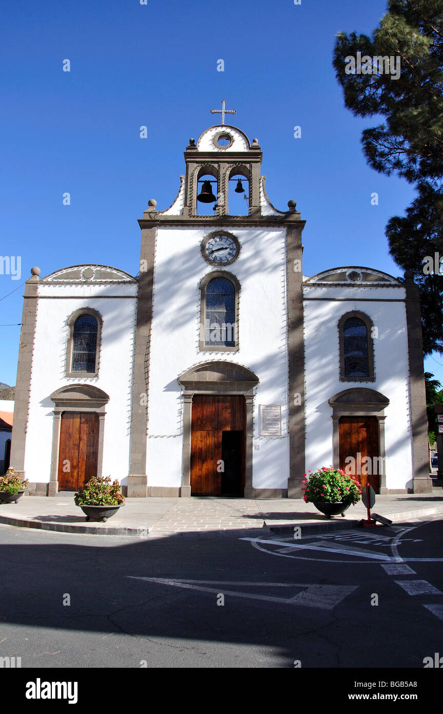 Iglesia de San Bartolomé, San Bartolome de Tirajana, San Bartolome de Tirajana Municipality, Gran Canaria, Canary Islands, Spain Stock Photo