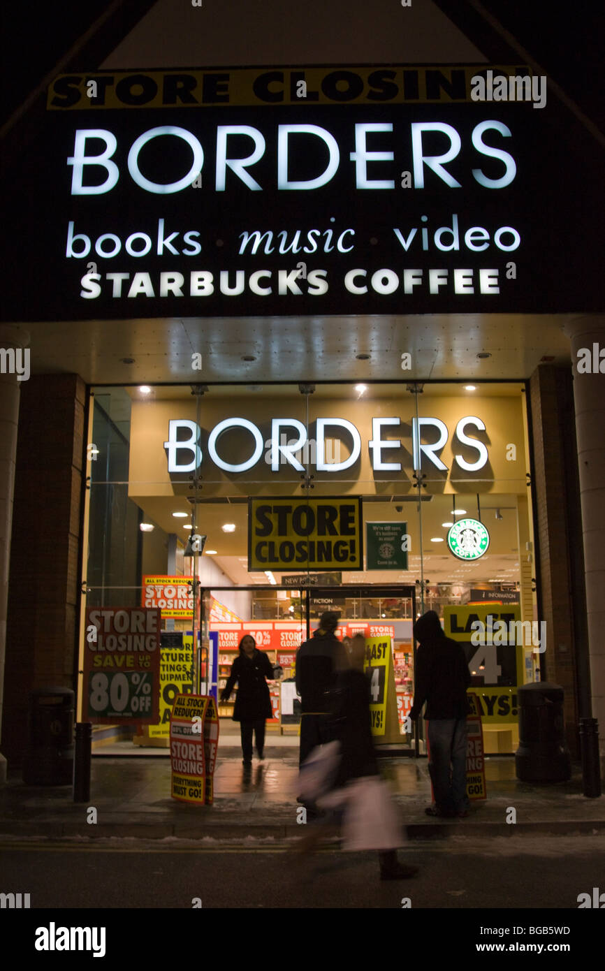 Borders book shop hires stock photography and images Alamy