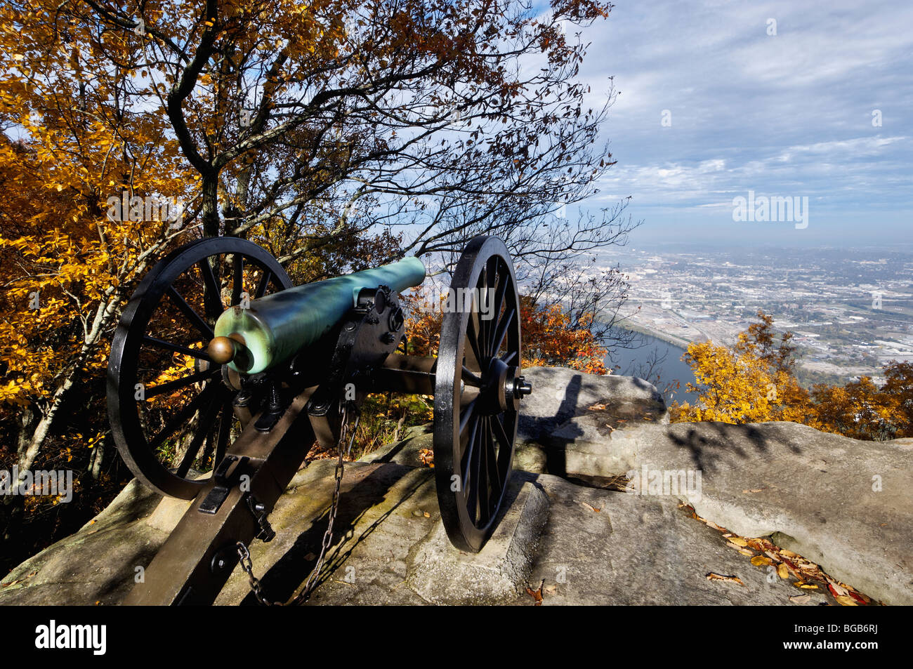 Civil War Cannon - Lookout Mountain - Chattanooga Tennessee Bath