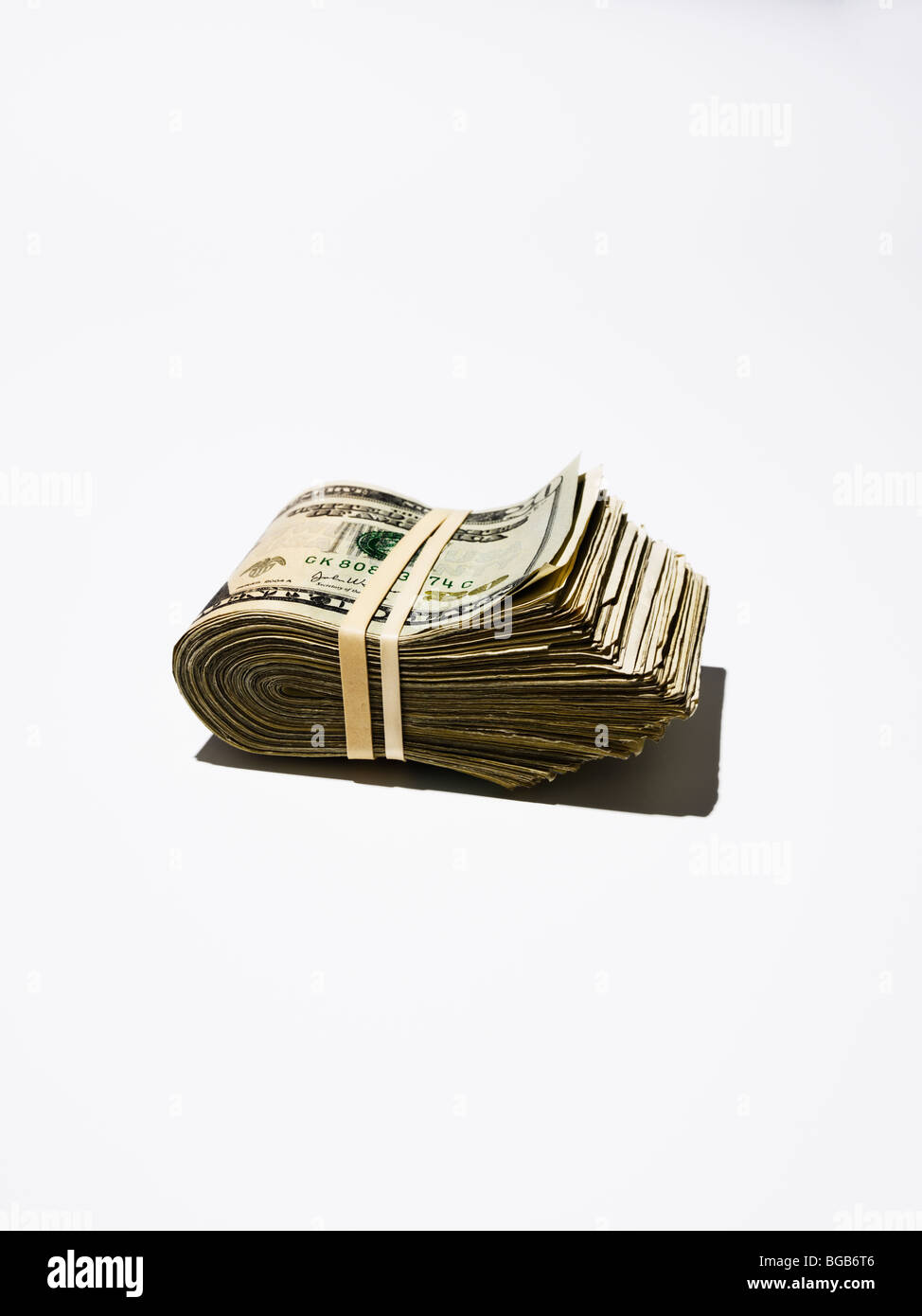 Bundle us dollar notes hi-res stock photography and images - Alamy