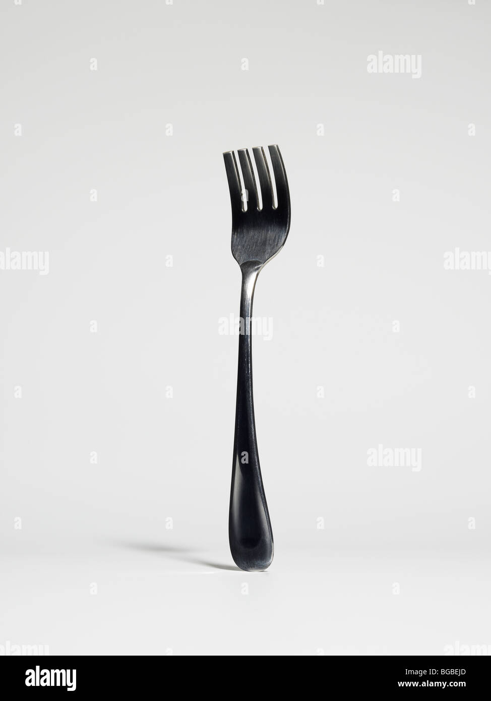 Half Cut Fork Stock Photo Alamy