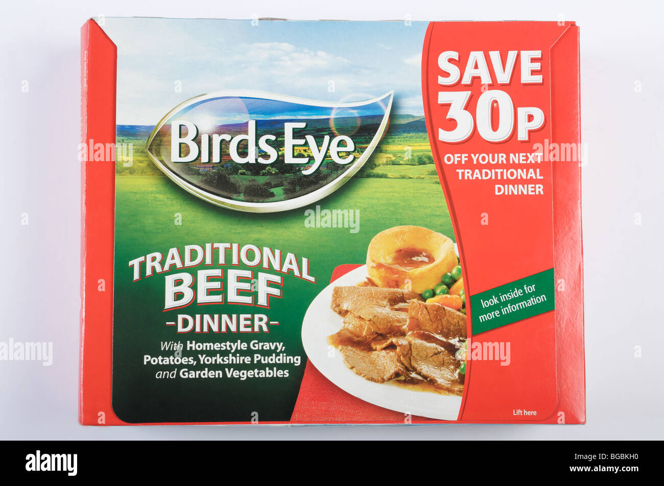 Birds Eye traditional beef ready meal Stock Photo Alamy