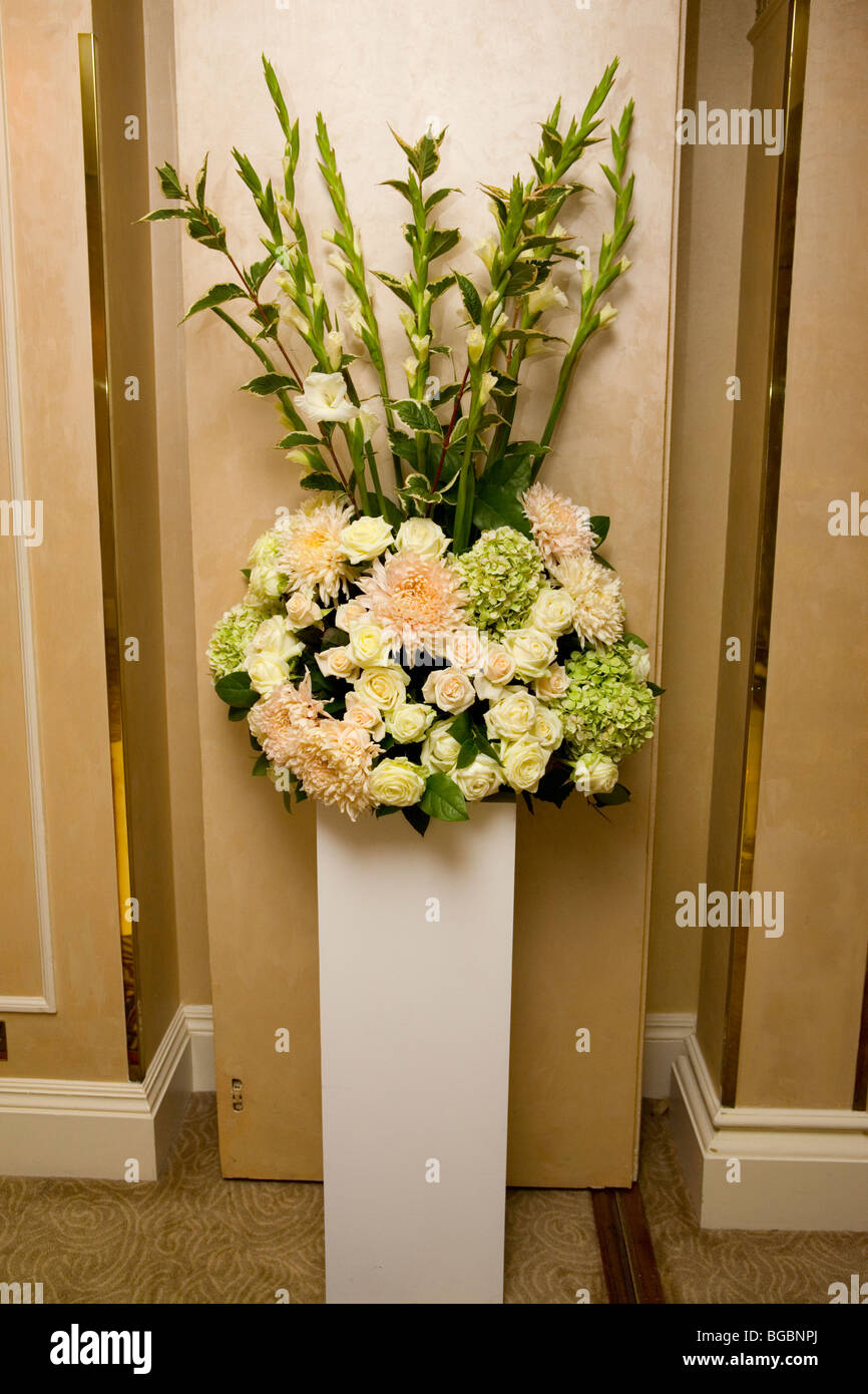 Wedding Flower Decoration Stock Photo Alamy