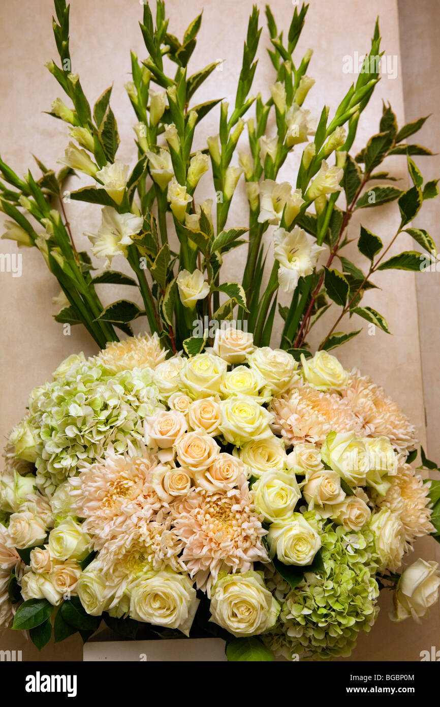 Wedding Flower Decoration Stock Photo - Alamy