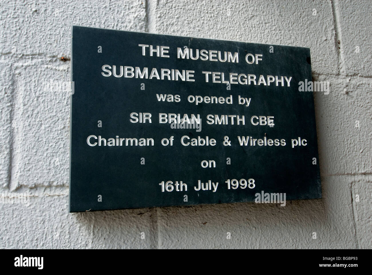 Museum of Submarine Telegraphy Porthcurno Cornwall UK Stock Photo - Alamy