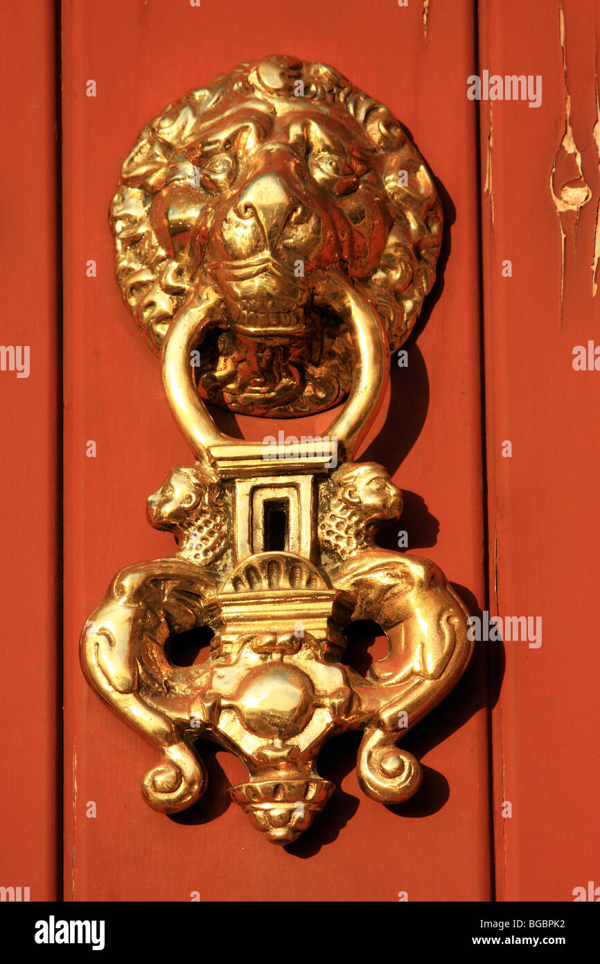 Buy STALINGRADO Door Knocker - Old Gold Finish Online in INDIA