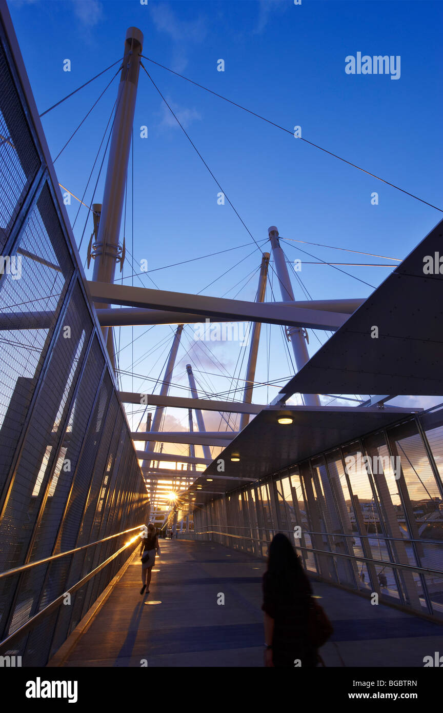 Kurilpa Bridge, Brisbane Australia Stock Photo