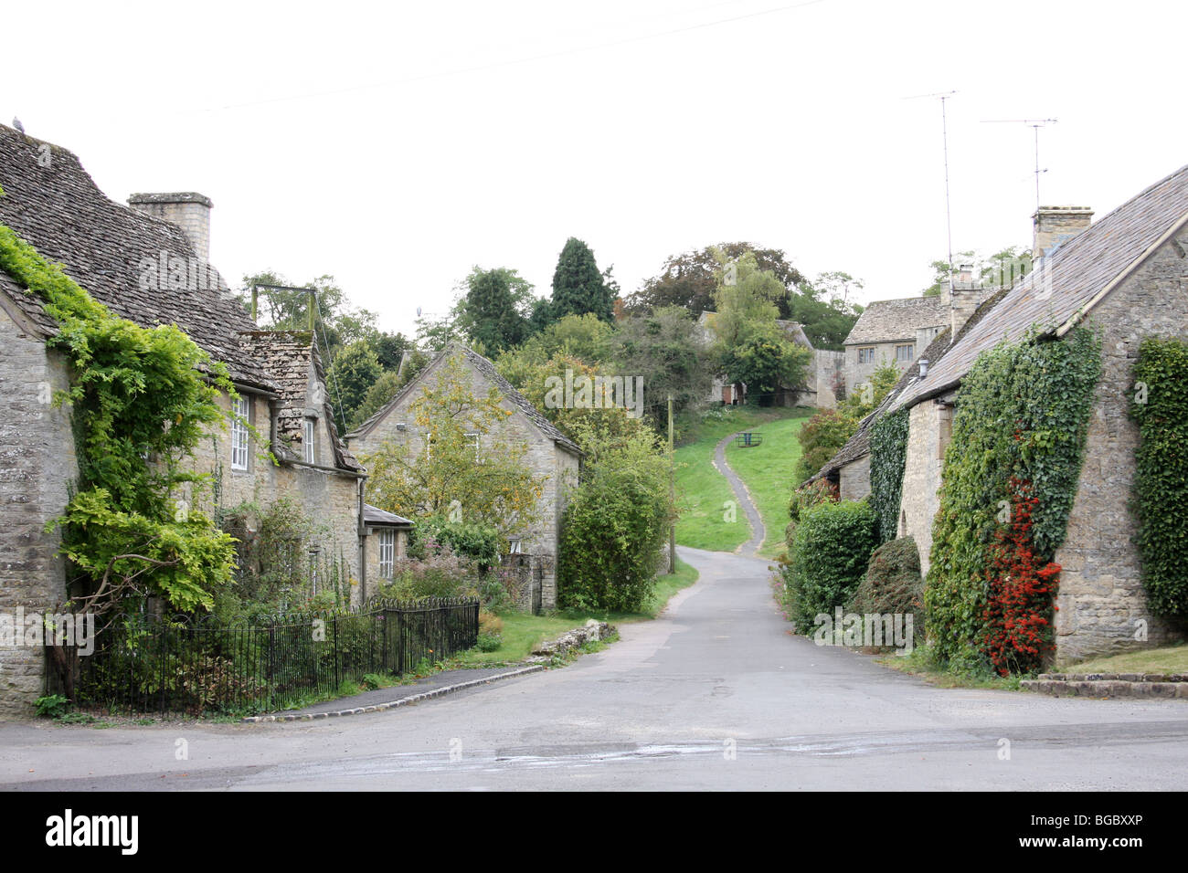 The picturesque Cotswold village of Shilton in Oxfordshire UK. Stock Photo