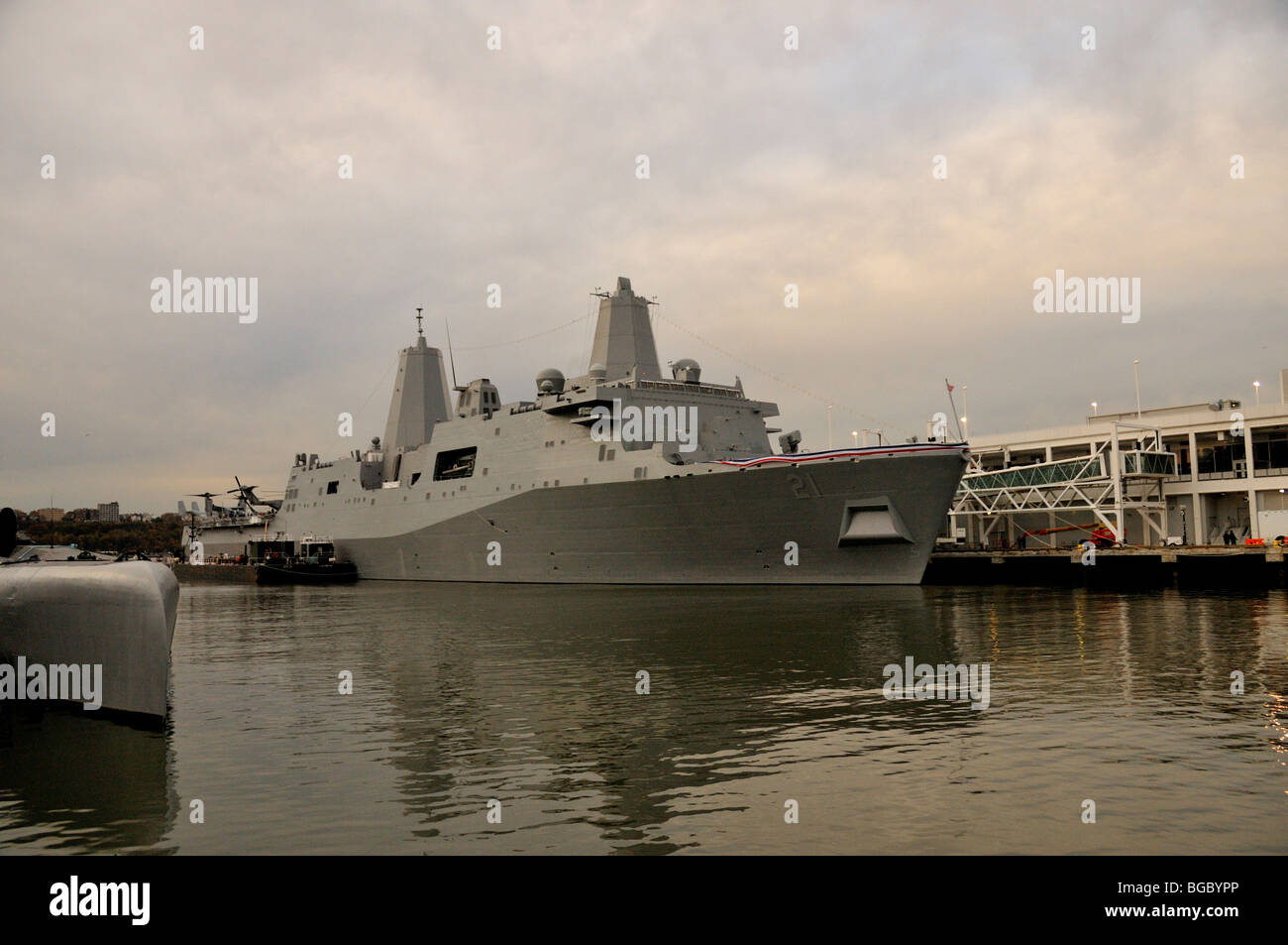 USS New York Stock Photo