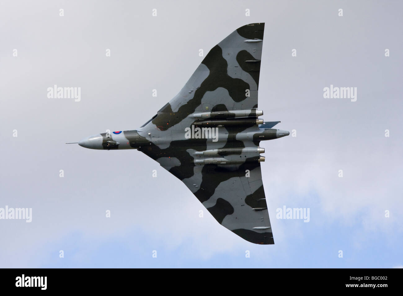 Avro Vulcan XH558 Stock Photo