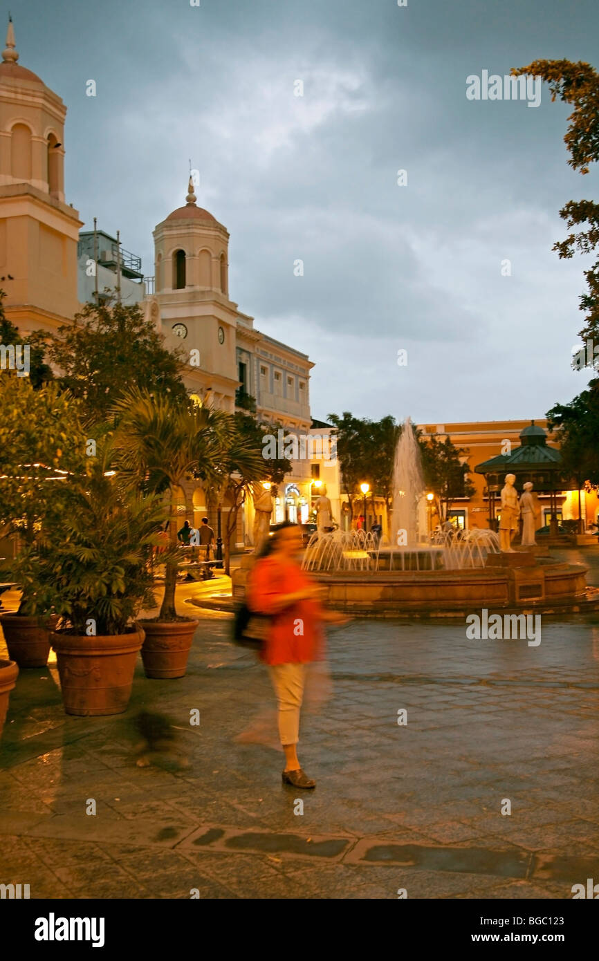 Historic Old San Juan Puerto Rico and its colorful buildings Stock ...