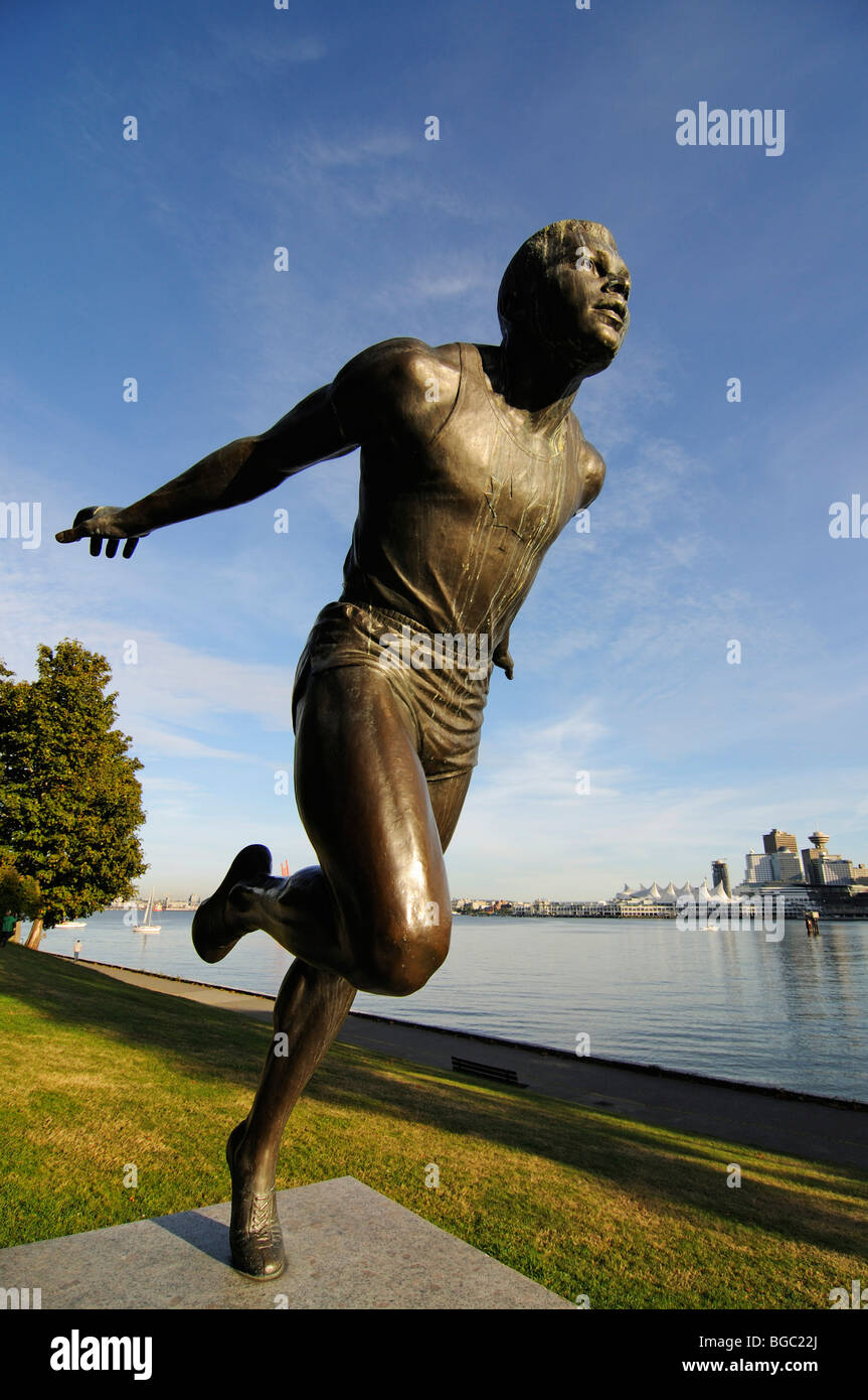 Harry Winston Jerome statue, Stanley Park, Vancouver, British Columbia ...