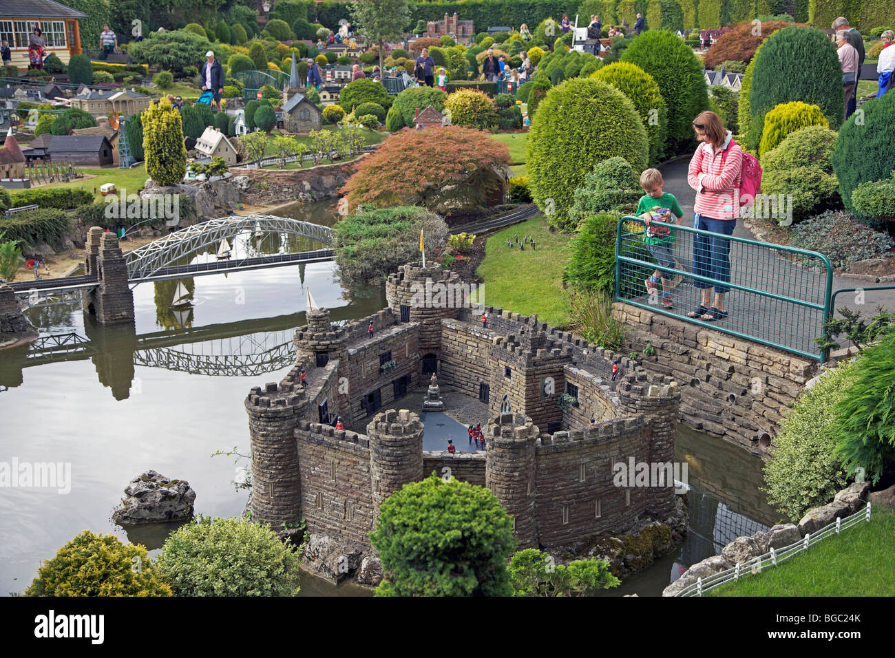 Bekonscot Model Village, Beaconsfield, Buckinghamshire, England Stock