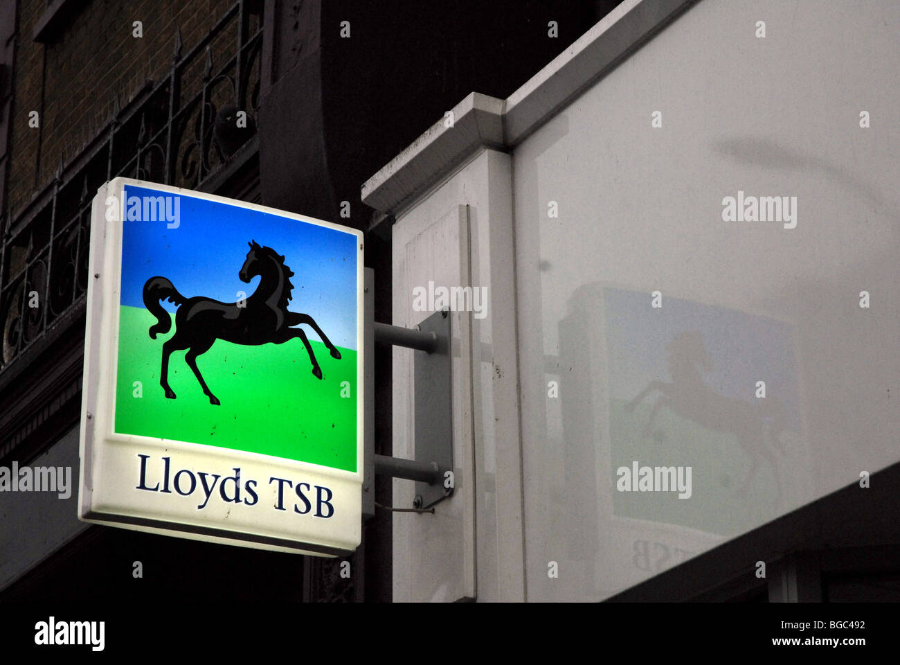 Lloyds tsb sign Stock Photo
